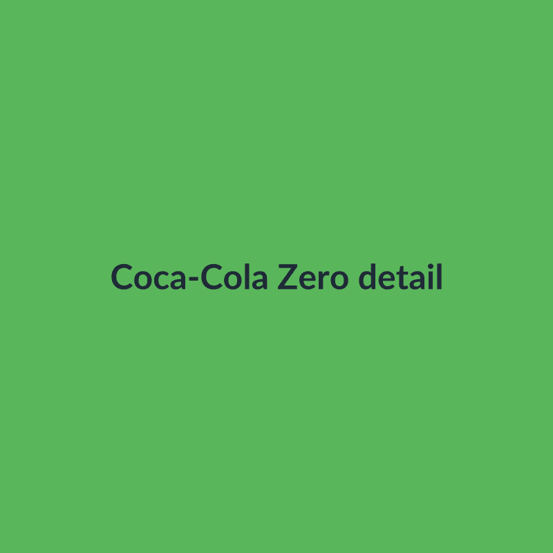 Coca-Cola Zero 1 L Bottle