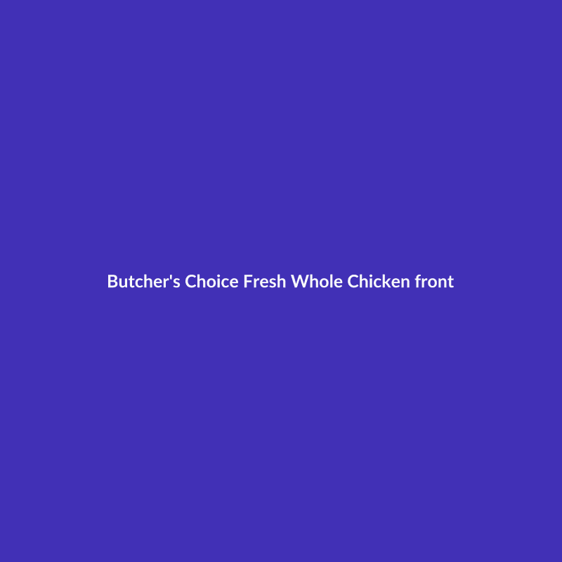Fresh Whole Chicken Each (~1.2 kg)