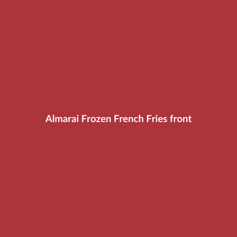 Frozen French Fries 750 g