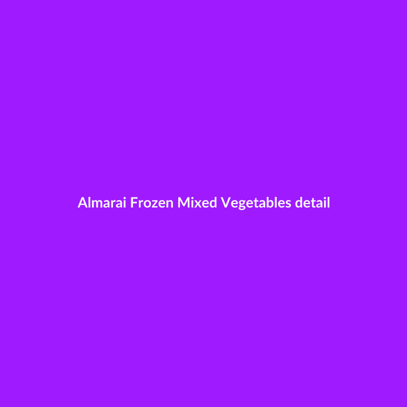 Frozen Mixed Vegetables 400 g