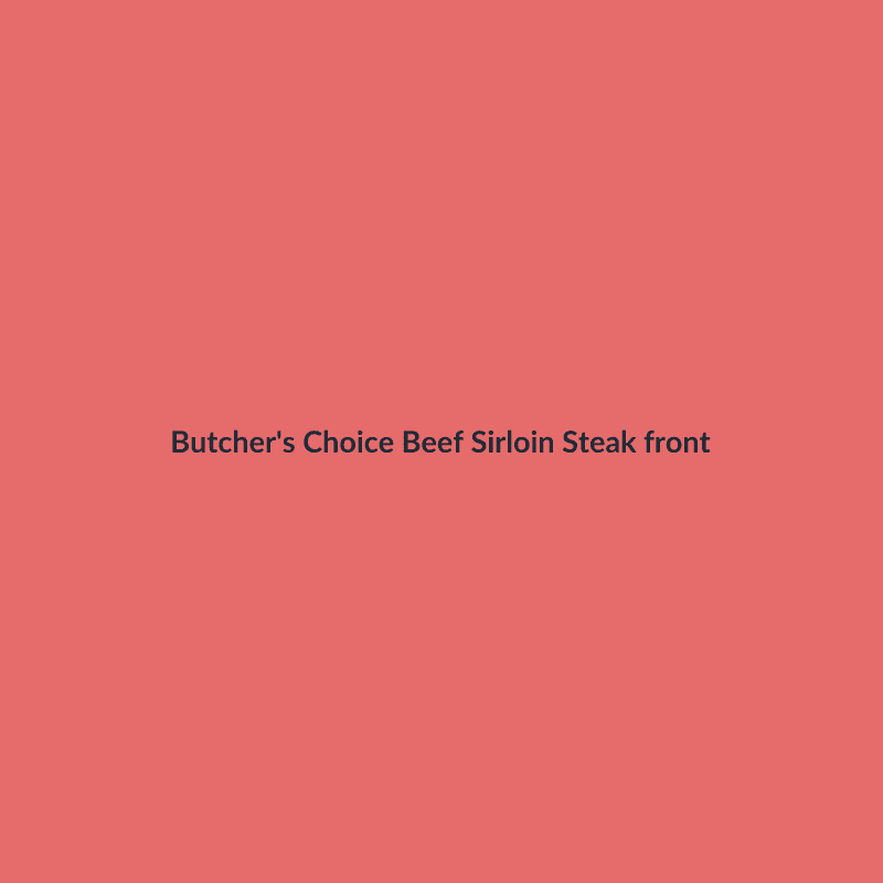 Beef Sirloin Steak 300 g