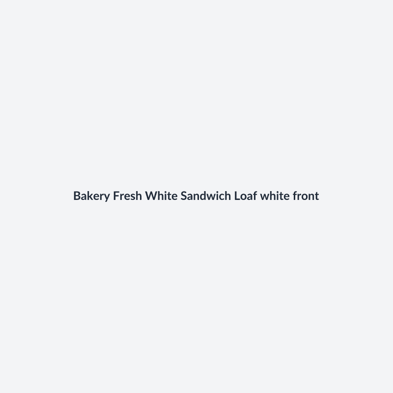 White Sandwich Loaf 600 g
