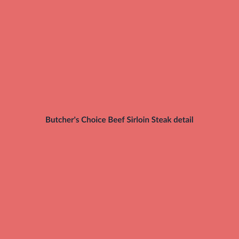Beef Sirloin Steak 300 g