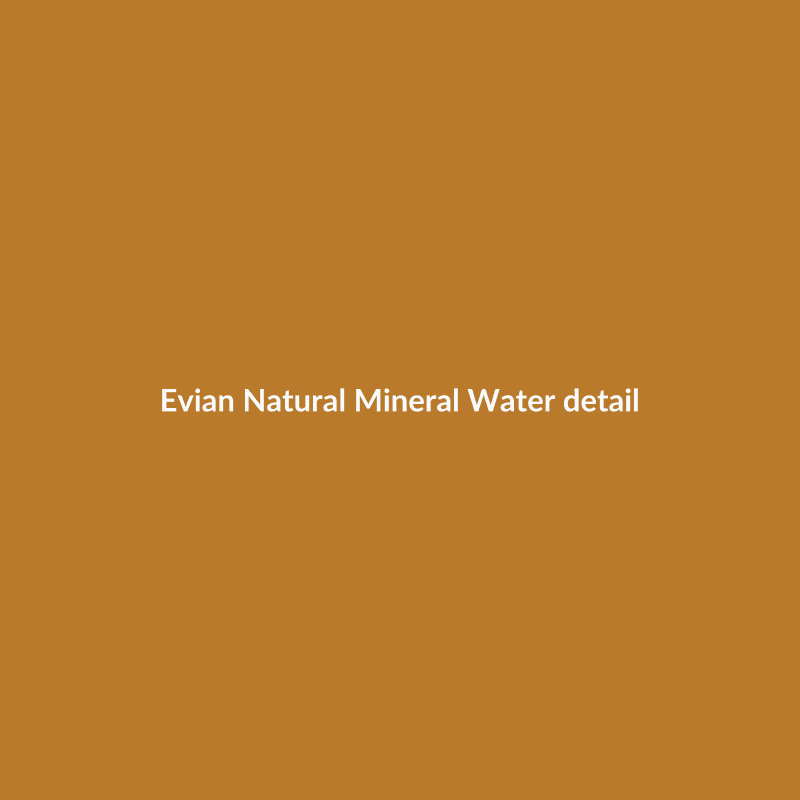 Natural Mineral Water 500 ml