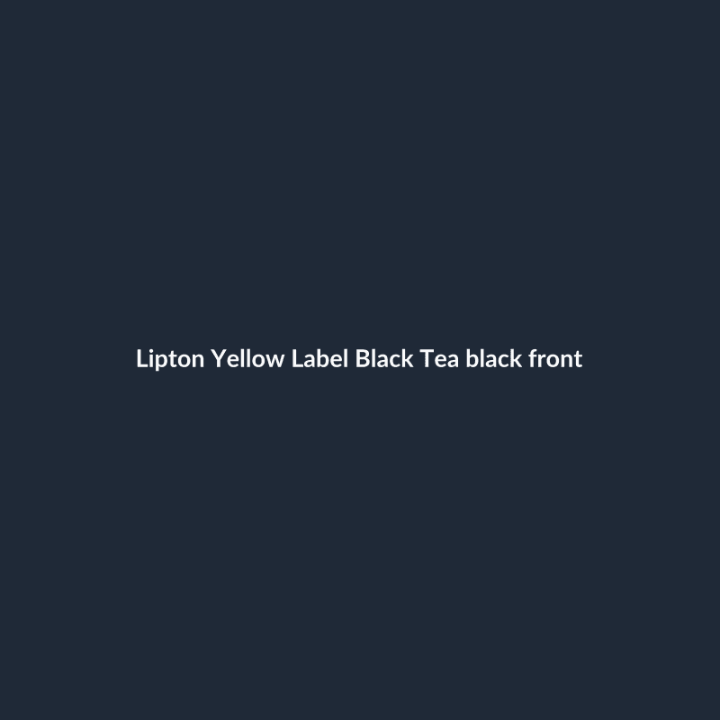 Yellow Label Black Tea Pack of 200 Bags