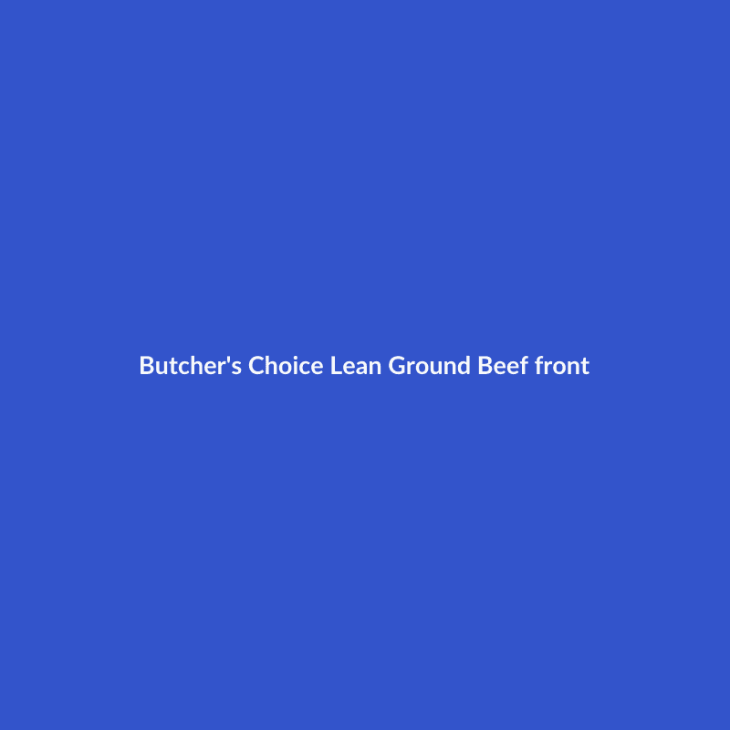 Lean Ground Beef 500 g