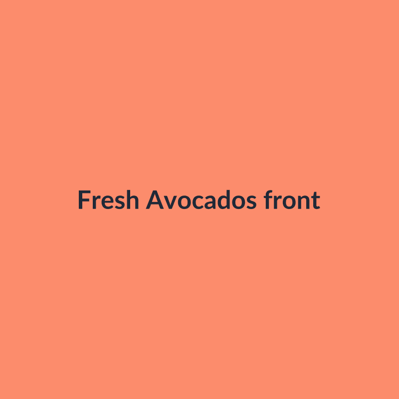 Avocados Each