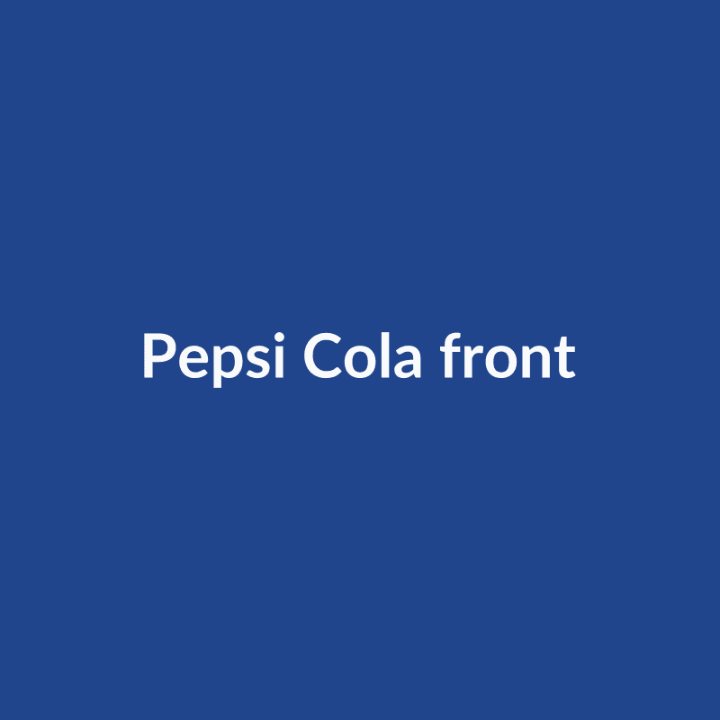 Pepsi Cola 330 ml Can