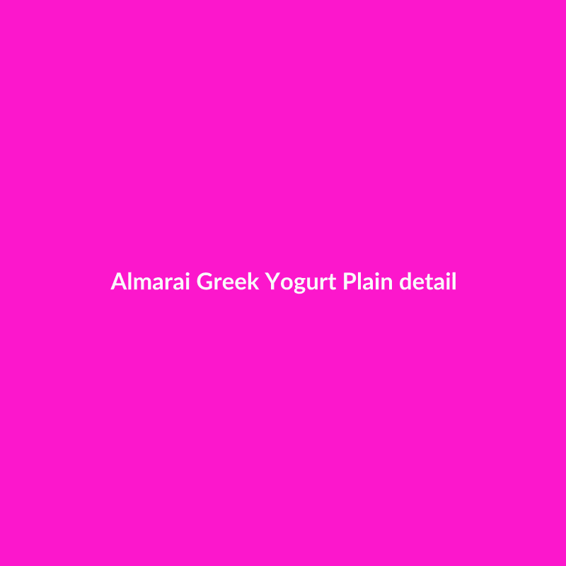 Greek Yogurt Plain 500 g