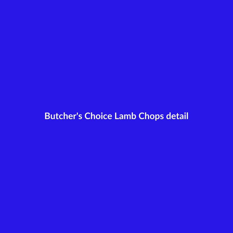Lamb Chops 1 kg